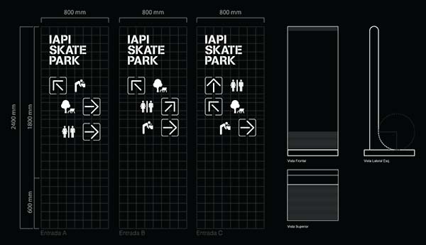 IAPI滑板主題公園導視系統設計-上海導視設計公司