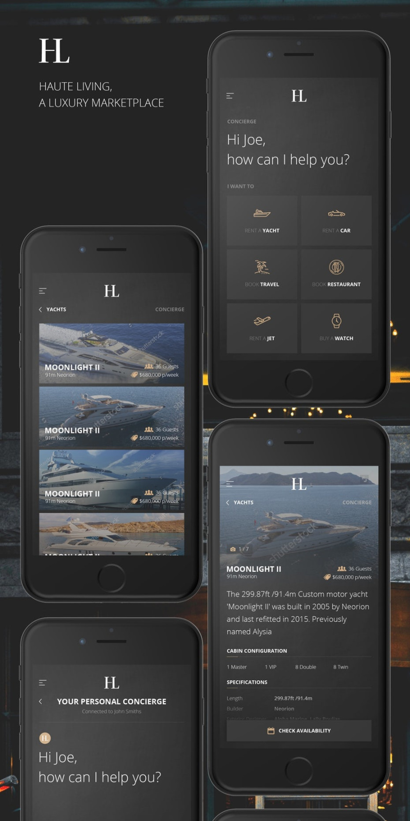 豪華手機app設計