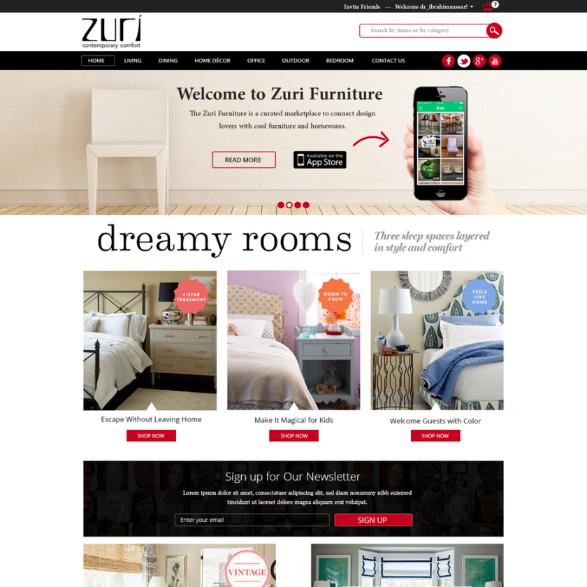 優秀電商網站設計的11個重要提示-像網站訪客一樣思考-家具網站設計