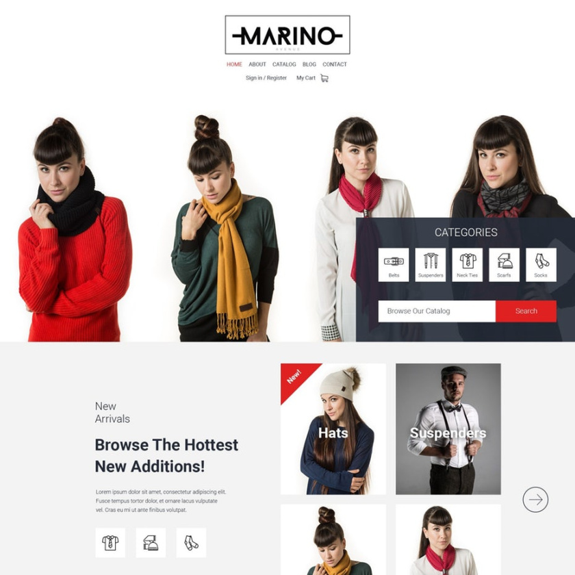 優秀電商網站設計的11個重要提示-使內容便于掃描式瀏覽-女裝時尚電商網站設計