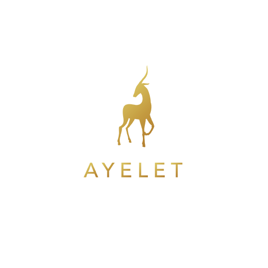 金箔logo設計-Ayelet 金鹿標志設計