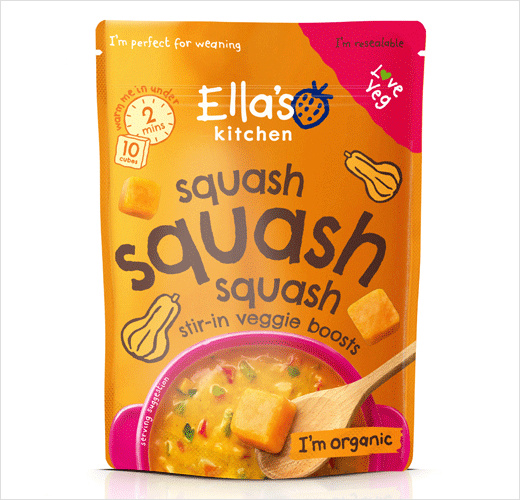 Ella''s Kitchen嬰兒食品包裝設計