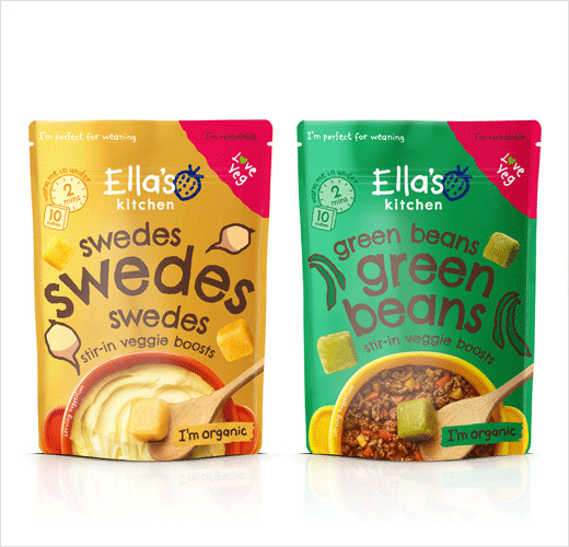 Ella''s Kitchen嬰兒食品包裝設計