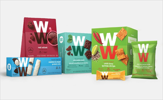美國減肥品牌Weight Watchers食品包裝設計