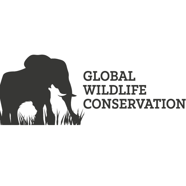 藝術單色徽標logo設計-全球野生動物保護標志設計