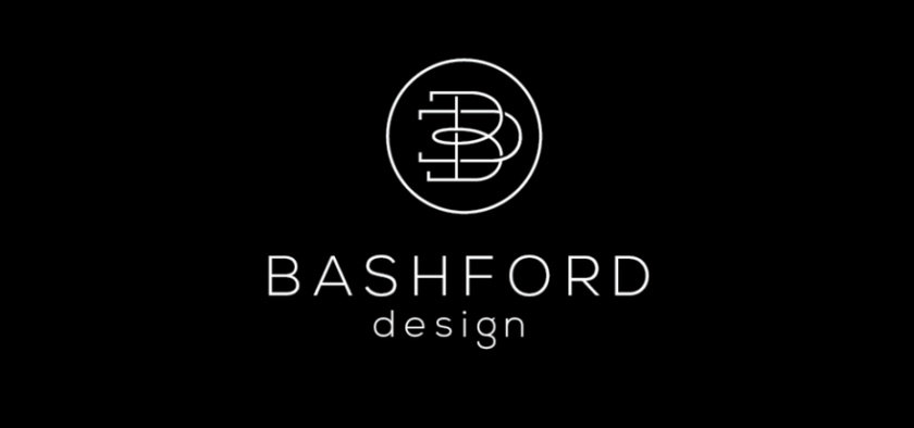 字母組合單色徽標logo設計-巴什福德logo設計