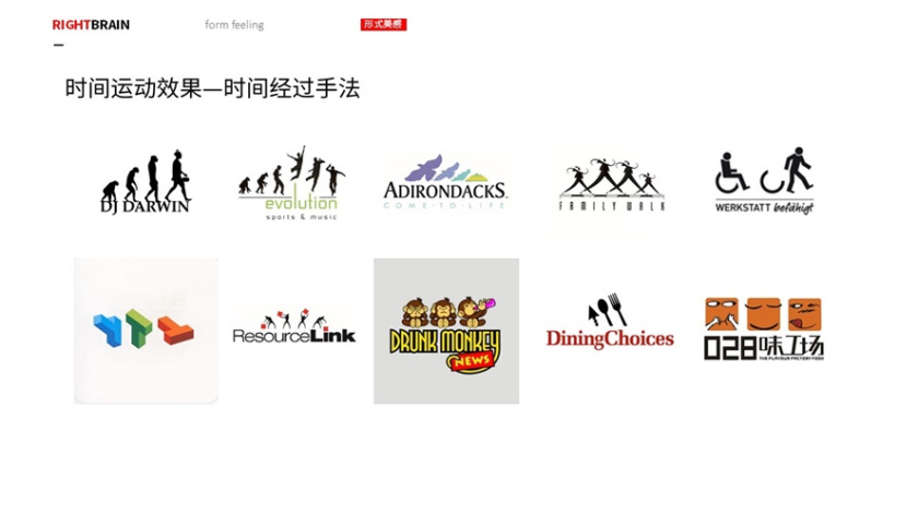 logo圖形的造型手法-時(shí)間運(yùn)動(dòng)-時(shí)間經(jīng)過手法