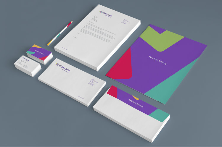 Kidscape社會教育機構品牌logo設計vi設計