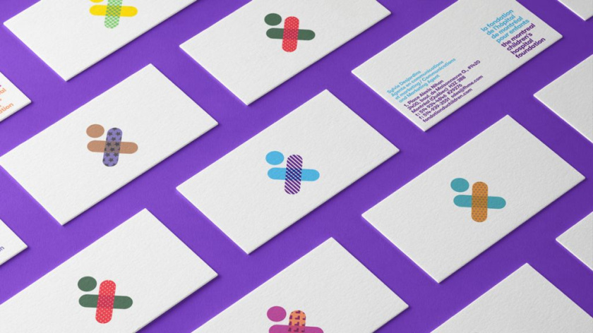 加拿大兒童醫院基金會新標志設計品牌設計