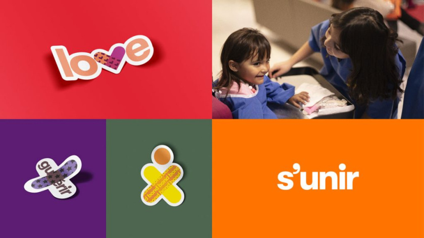 加拿大兒童醫院基金會新標志設計品牌設計