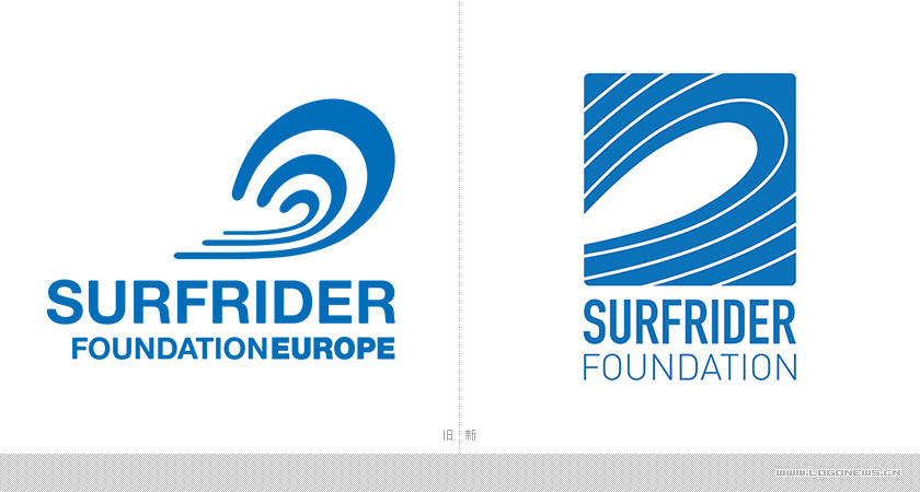 Surfrider國際環保基金會新標志設計，展現合理利用保護海岸和海洋