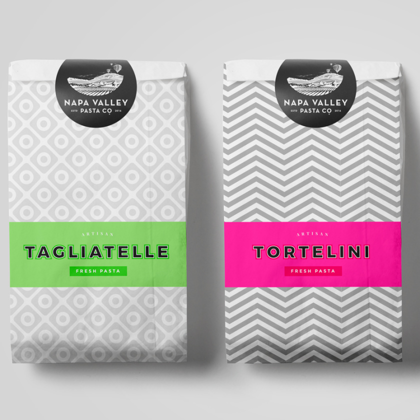 極簡主義包裝設(shè)計-多彩面食包裝設(shè)計