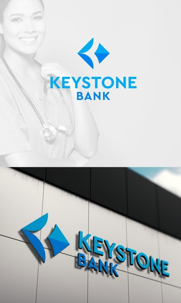 Keystone銀行標志設計