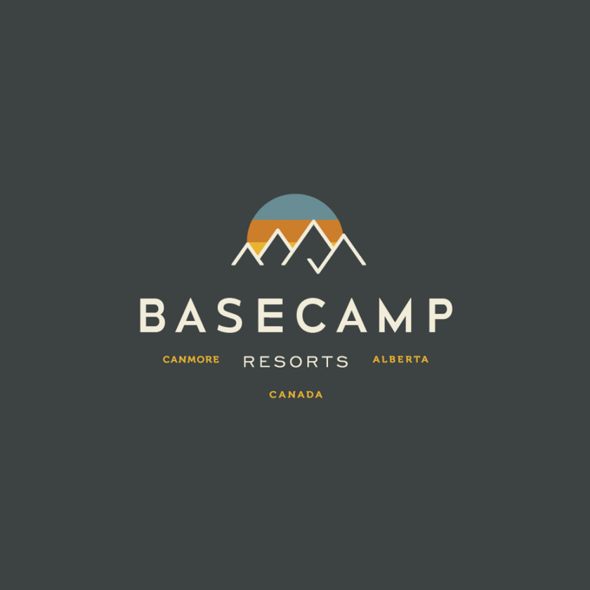 Basecamp Resorts標志設計