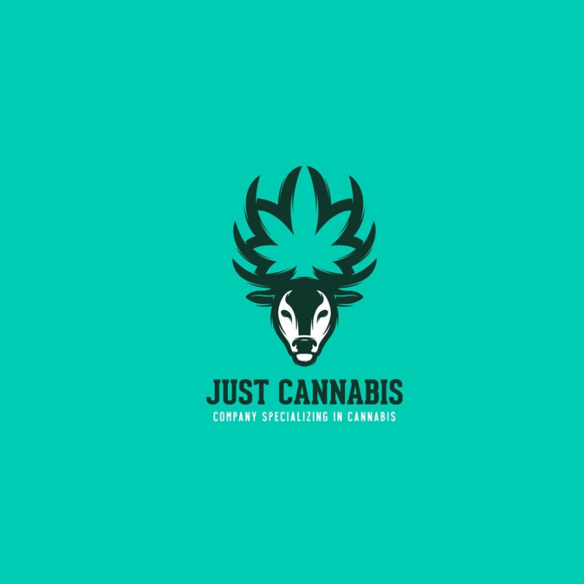 Just Cannabis大麻標志設計