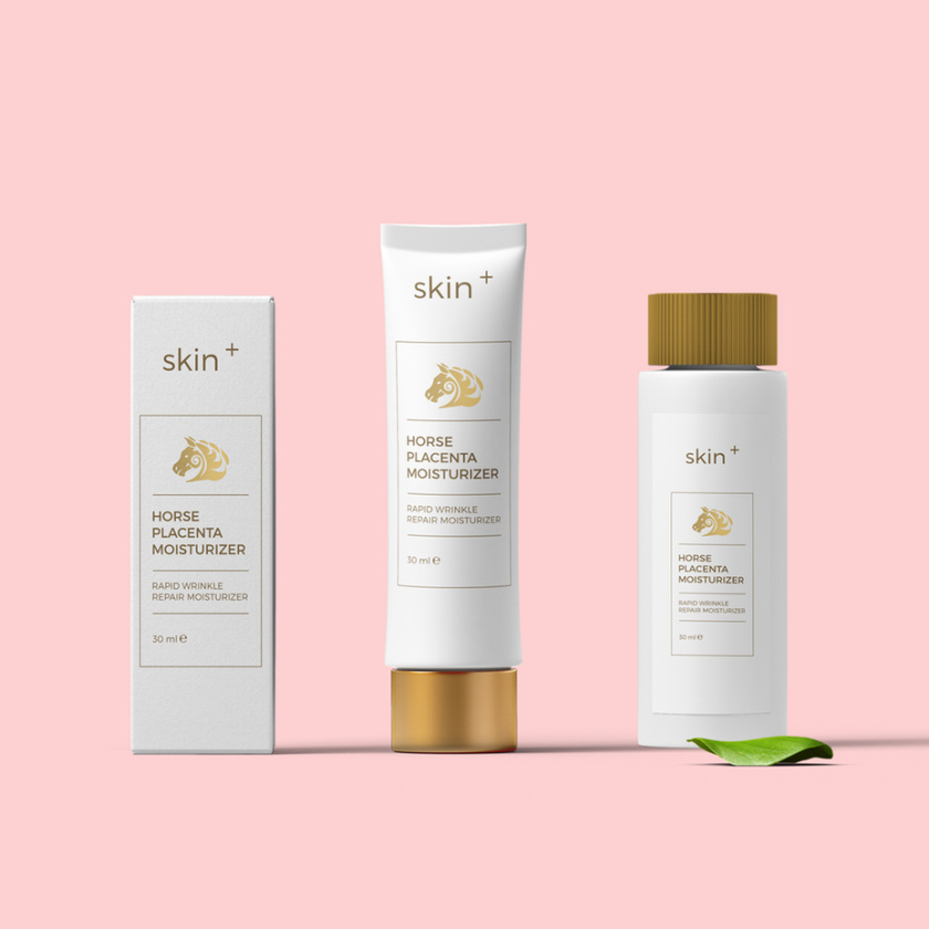 Skin +的化妝品包裝設計
