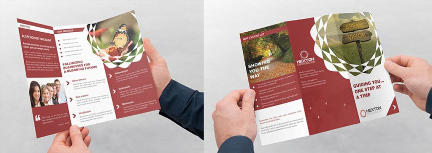 Hexton Corporation企業(yè)三折手冊(cè)宣傳冊(cè)