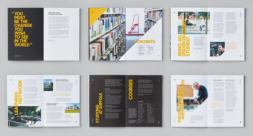 薩福克大學(xué)宣傳冊(cè)設(shè)計(jì)
