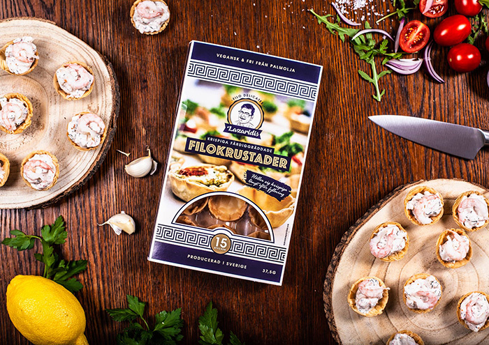 Filo糕點(diǎn)包裝設(shè)計(jì)，突出希臘傳統(tǒng)