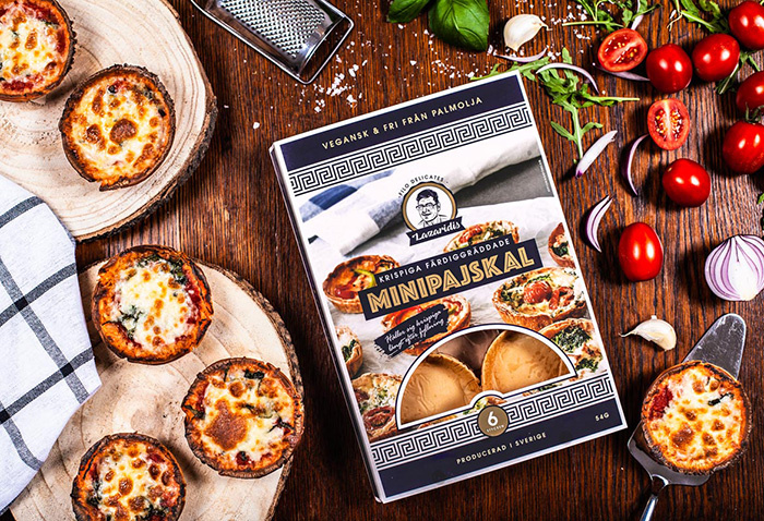 Filo糕點(diǎn)包裝設(shè)計(jì)，突出希臘傳統(tǒng)