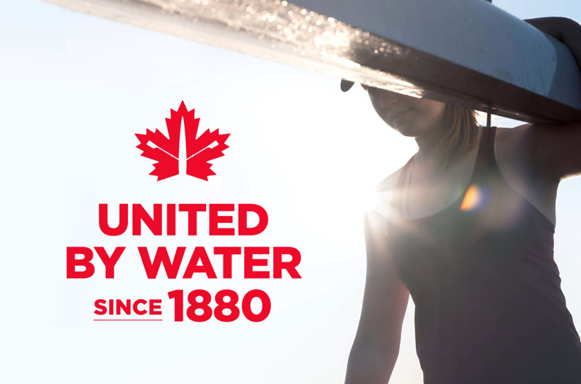 加拿大劃船體育運(yùn)動(dòng)機(jī)構(gòu)新標(biāo)志設(shè)計(jì)”楓葉+皮劃艇“