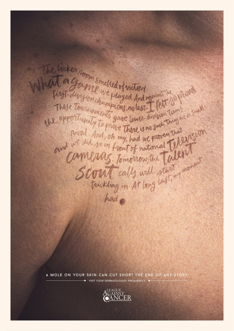 Y＆R廣告公司為聯盟預防癌癥設計的創意廣告賞析-上海廣告策劃公司