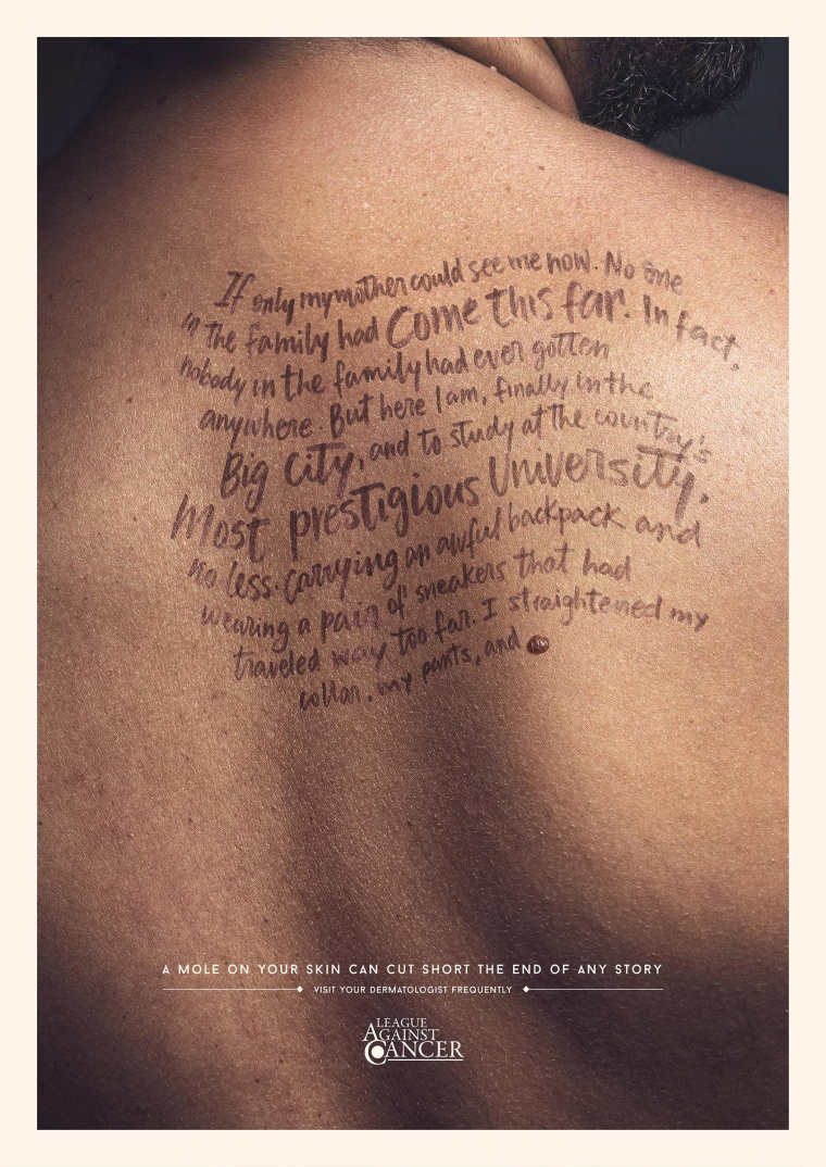 Y＆R廣告公司為聯盟反對癌癥設計的創意廣告賞析-上海廣告設計公司