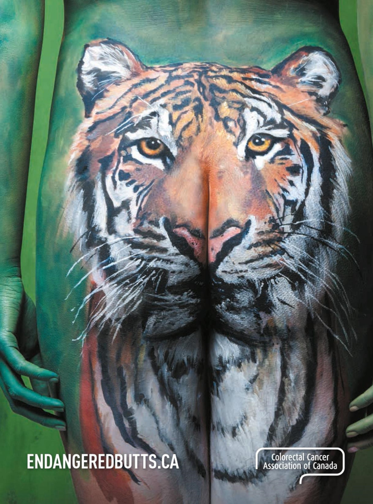 奧美廣告公司創意廣告“北極熊、虎與直腸癌”賞析-上海廣告設計公司