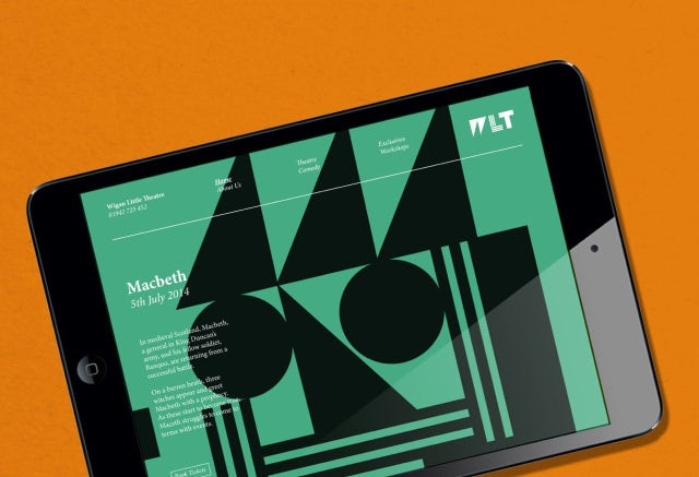 可變的動(dòng)態(tài)logo設(shè)計(jì)-平板電腦上的劇院徽標(biāo)logo變化