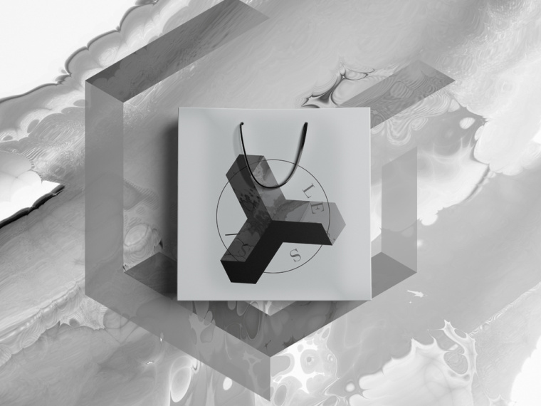 LESS化妝品品牌：最小的品牌標(biāo)識(shí)與最簡單的包裝設(shè)計(jì)