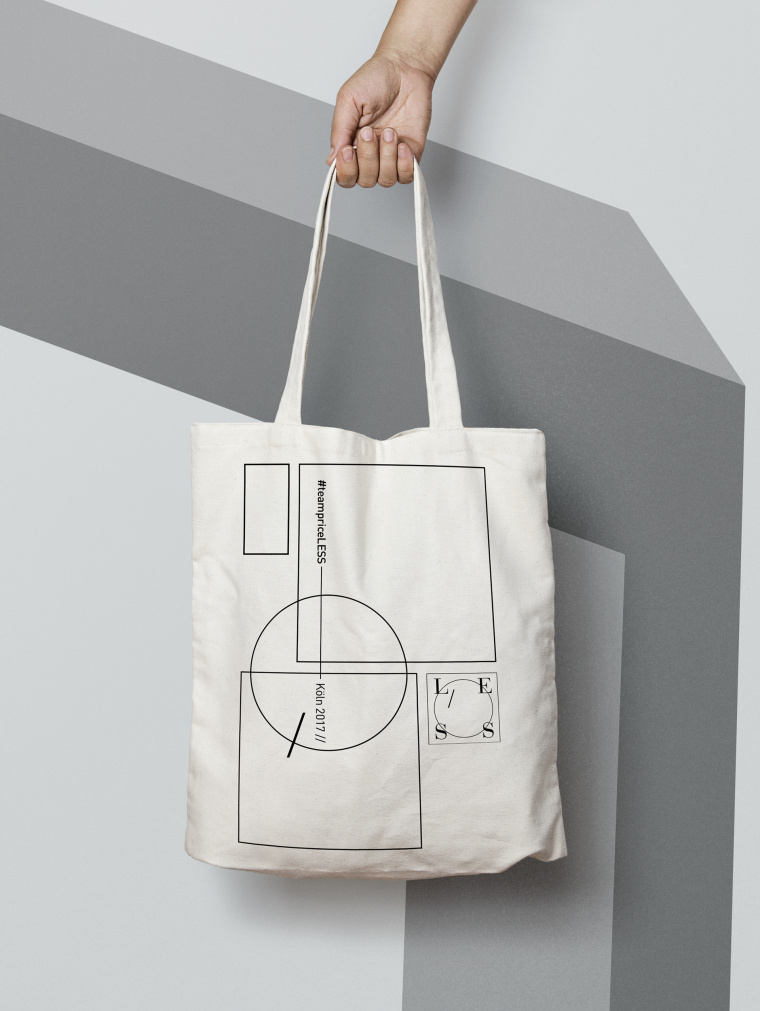 LESS化妝品品牌：最小的品牌標(biāo)識(shí)與最簡單的包裝設(shè)計(jì)