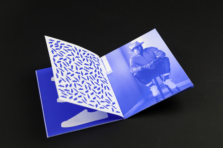 阿迪達斯超級巨星50周年紀念版宣傳手冊設計