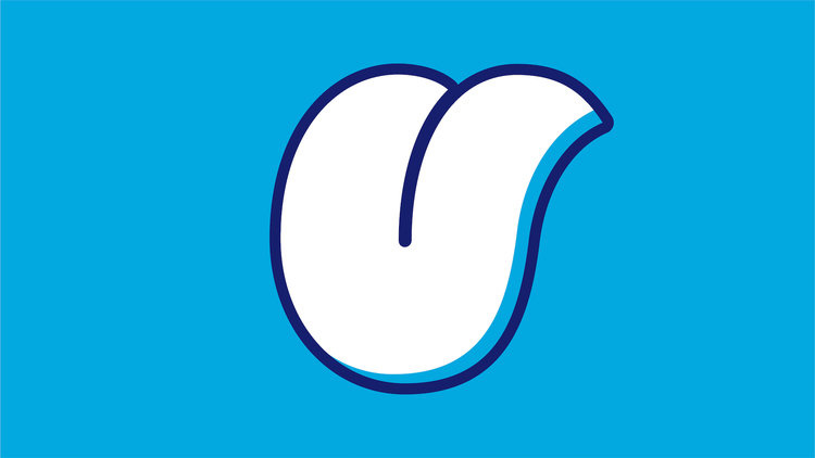 動漫插畫風格Ugly蘇打水飲料包裝設計，不僅僅是飲料，而是一種生活方式