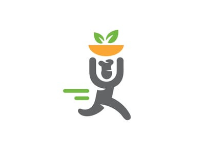 運行廚師logo設(shè)計