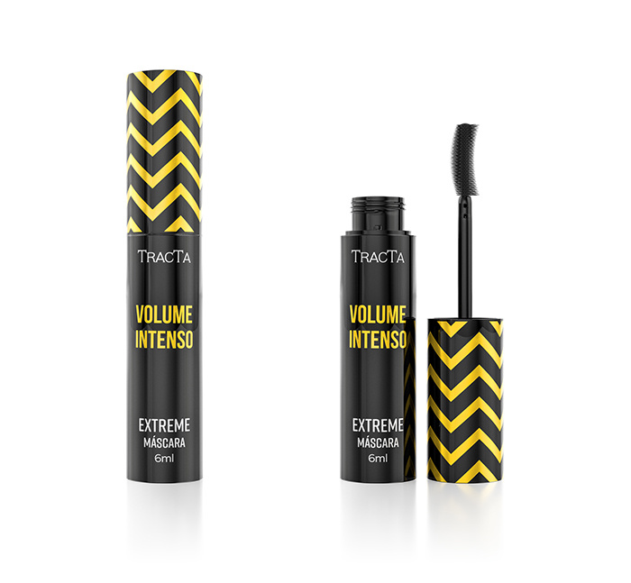 Tracta 睫毛膏包裝設計靈感，塑料和PVC材質搭配幾何圖形