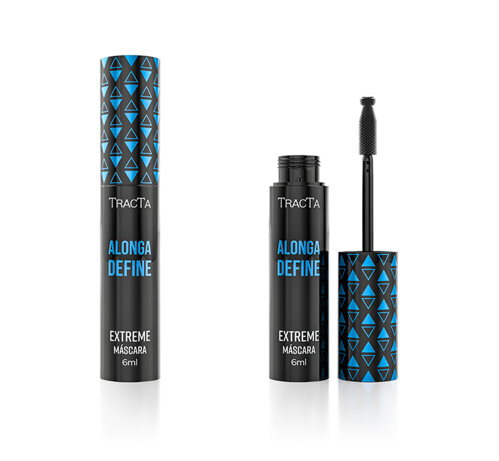 Tracta 睫毛膏包裝設計靈感，塑料和PVC材質搭配幾何圖形