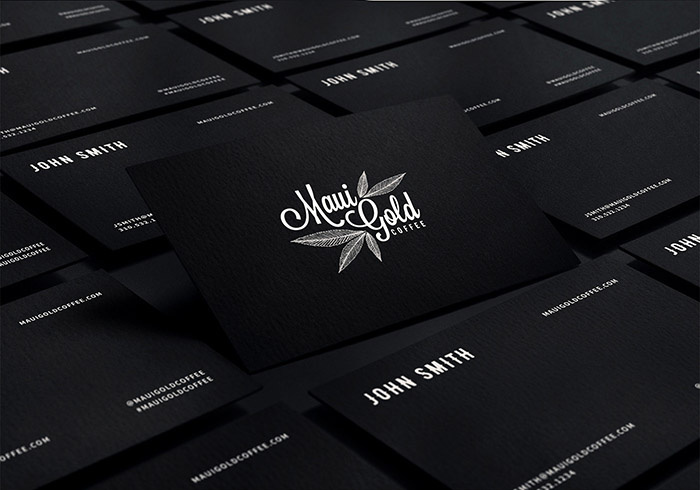 黃金大麻咖啡袋裝及咖啡飲料品牌形象設(shè)計(jì)，感受夏威夷島嶼文化