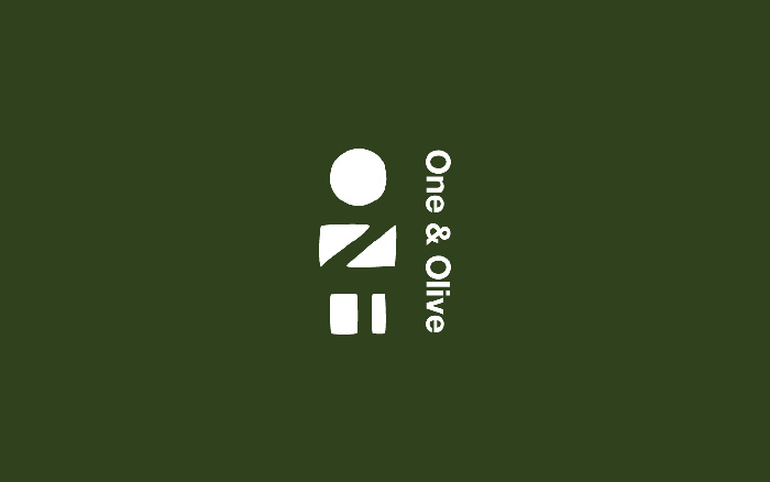 One & Olive 希臘特級初榨橄欖油品牌設計logo設計-上海logo設計公司