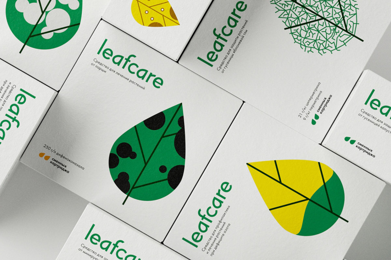 Leafcare 創新植物殺蟲劑及植物保護產品包裝設計“葉子篇”