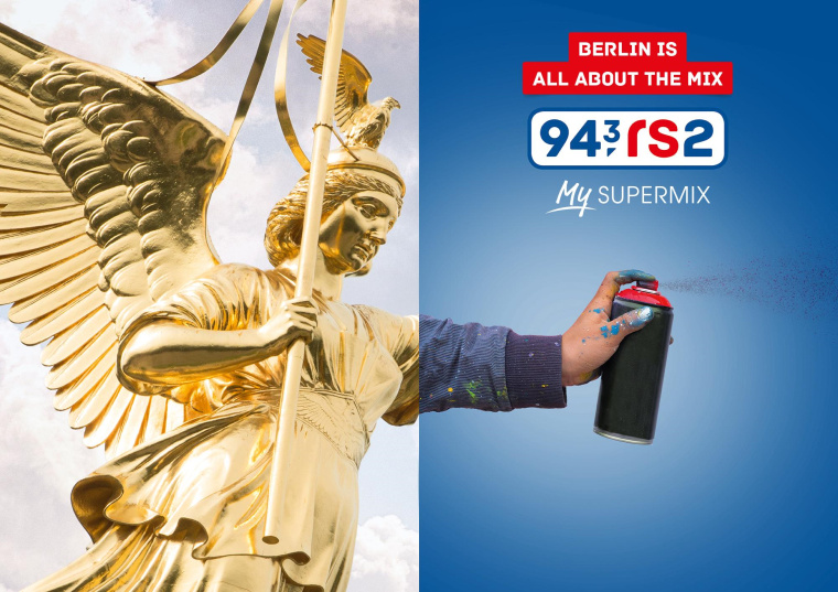 柏林無線電臺平面宣傳廣告創意設計“拼接”篇-上海廣告設計公司