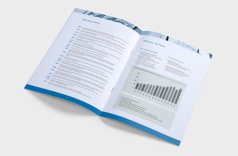 灰藍色工業(yè)風(fēng)FAAC自動化設(shè)備公司宣傳畫冊設(shè)計欣賞