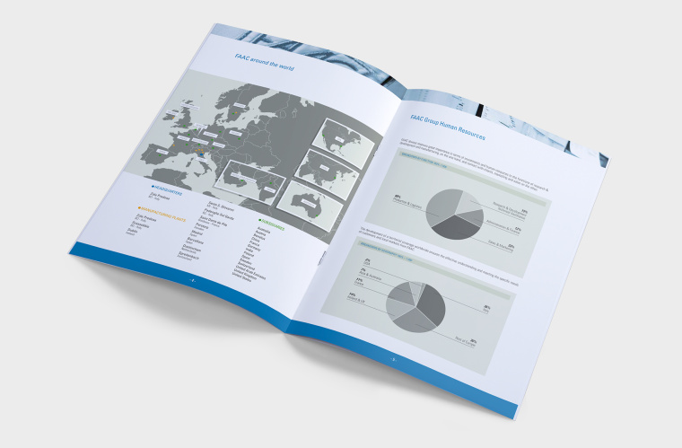 灰藍色工業(yè)風(fēng)FAAC自動化設(shè)備公司宣傳畫冊設(shè)計欣賞