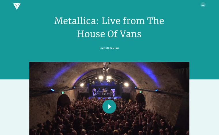 現場直播和視頻制作公司網站設計建設