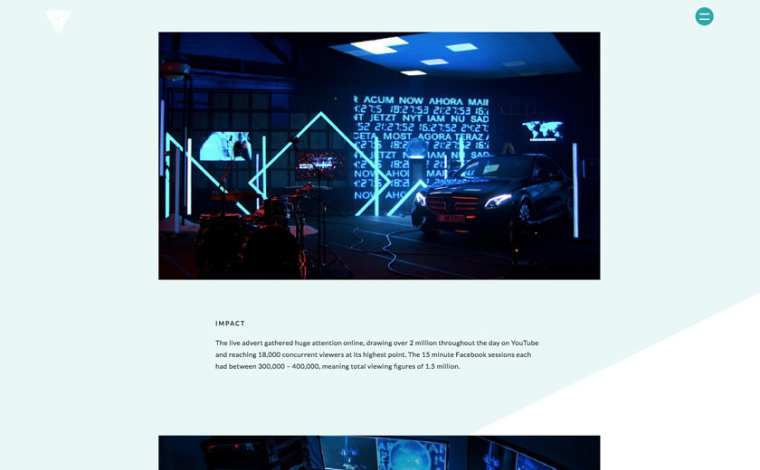 現場直播和視頻制作公司網站設計建設