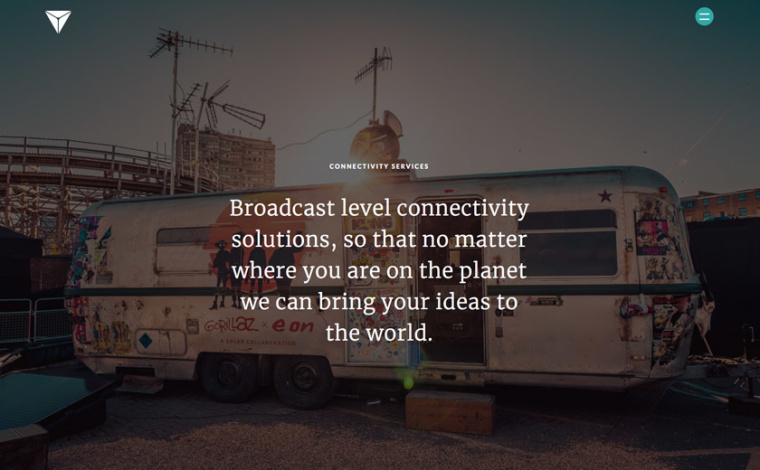 現場直播和視頻制作公司網站設計建設