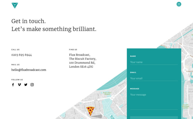現場直播和視頻制作公司網站設計建設