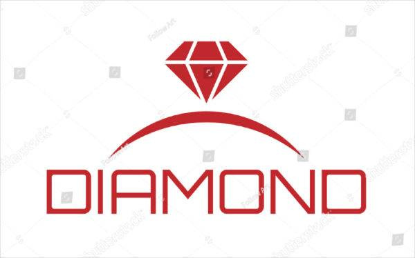 上海LOGO設計欣賞：紅色訂婚戒指logo設計