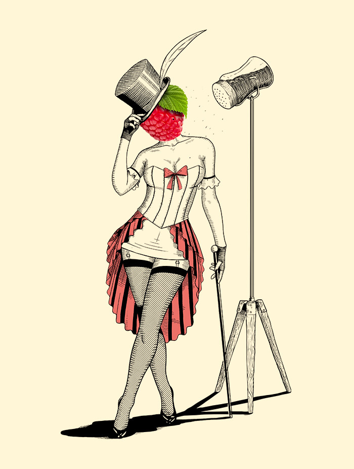 Rubio 薯片包裝插畫設計-創(chuàng)意鉛筆素描人物風格系列