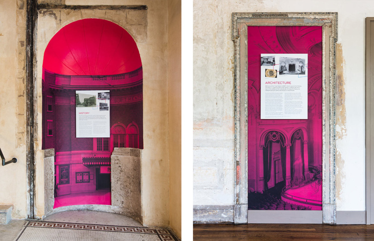 MdFF馬里蘭電影節新標識logo設計與VI形象設計，方框與疊加色塊的應用