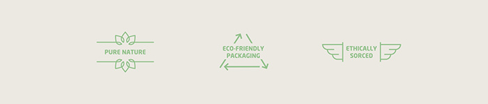 PLASINIA化妝品品牌形象VI設計包裝設計，傳達全天然產品系列